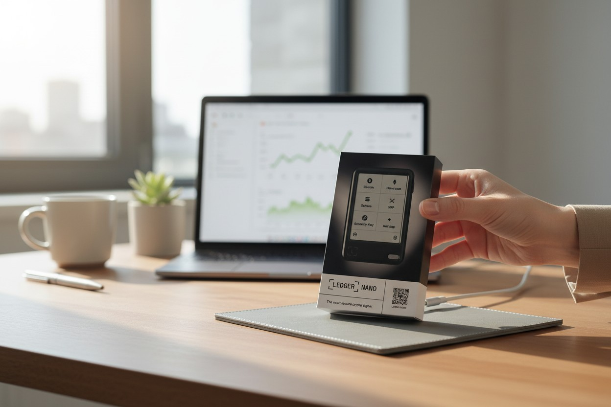 Ledger Nano - Portefeuille crypto sécurisé